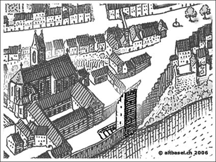 der lindenturm um 1615